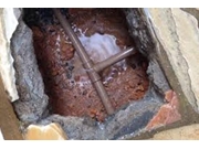 Conserto de Vazamento de Água na Vila Mara